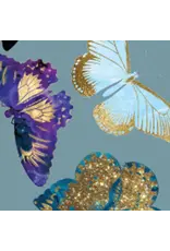 Fringe Scarves Fringe Twilly - Butterfly Chambray