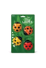 Bag Ladies Ladybug Bag Clips Set of 4