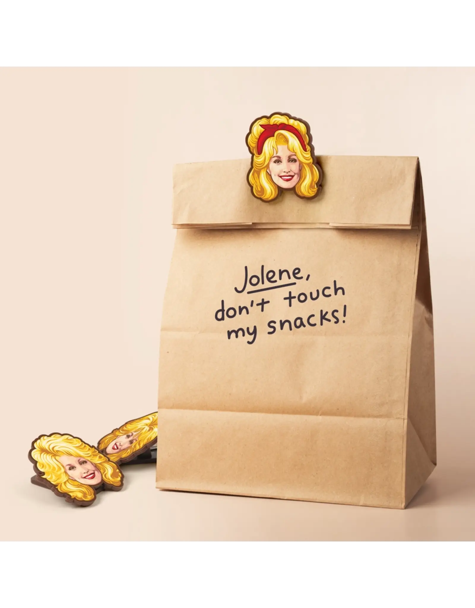 Dolly Parton Bag Clips Set of 4