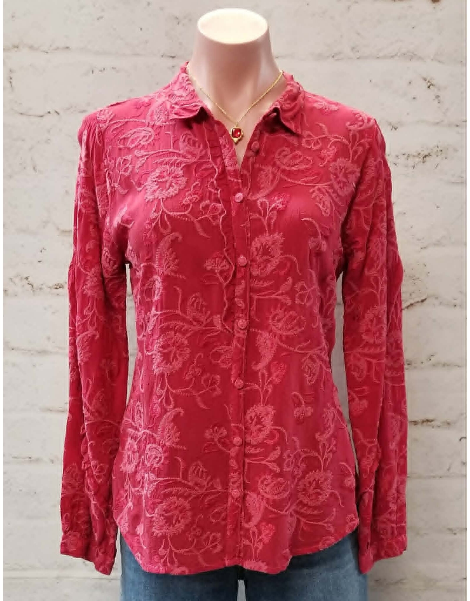 Johnny Was Johnny Was Elain Shirt - Scooter