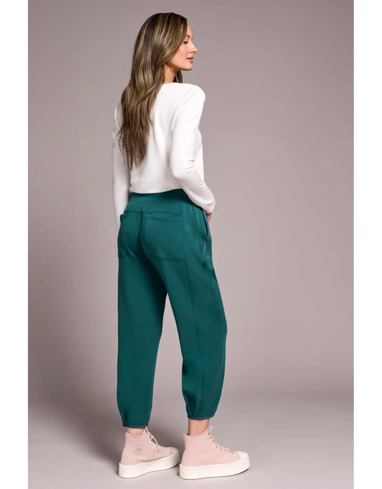 Tribal Tribal Jogger with Hem Pleats & Pockets