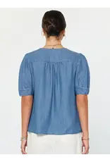 Lisl Tencel Short Sleeve Blouse