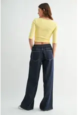 Mackenzie High Rise Wide Leg Jogger