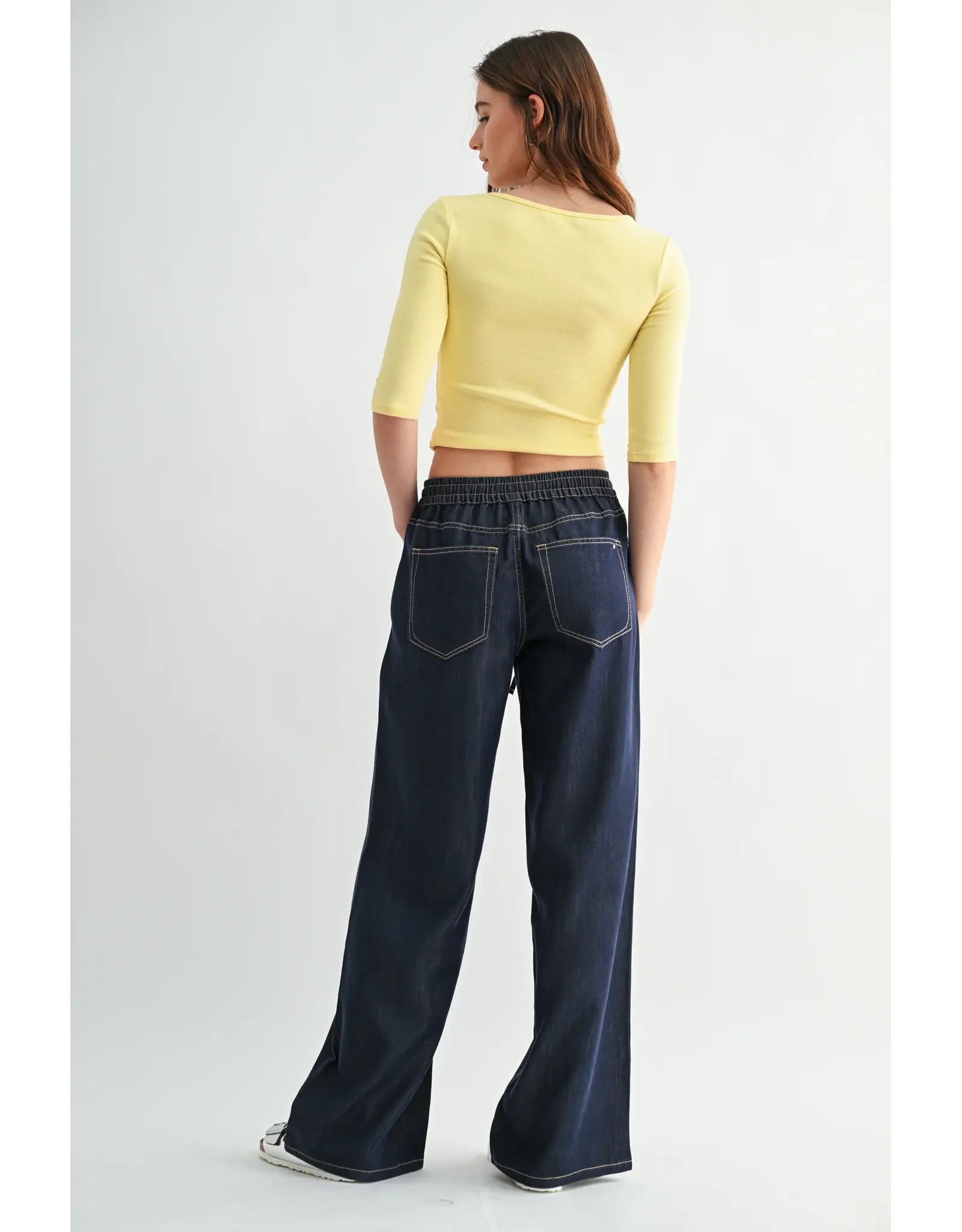 Mackenzie High Rise Wide Leg Jogger