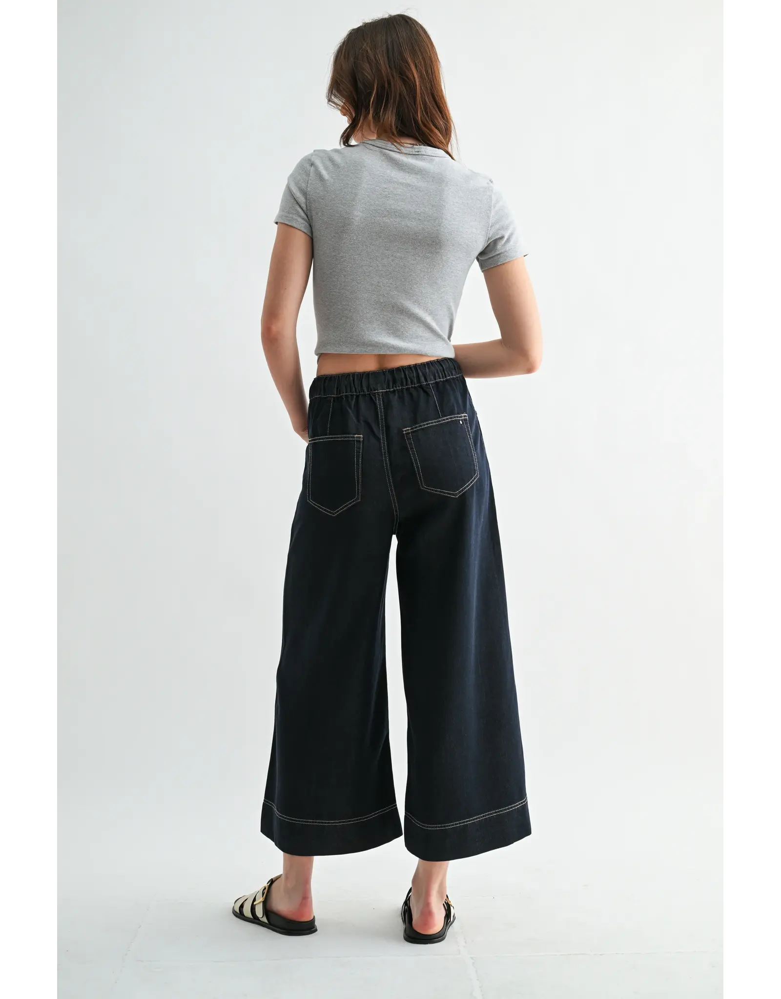 Maxwell High Rise Wide Jogger