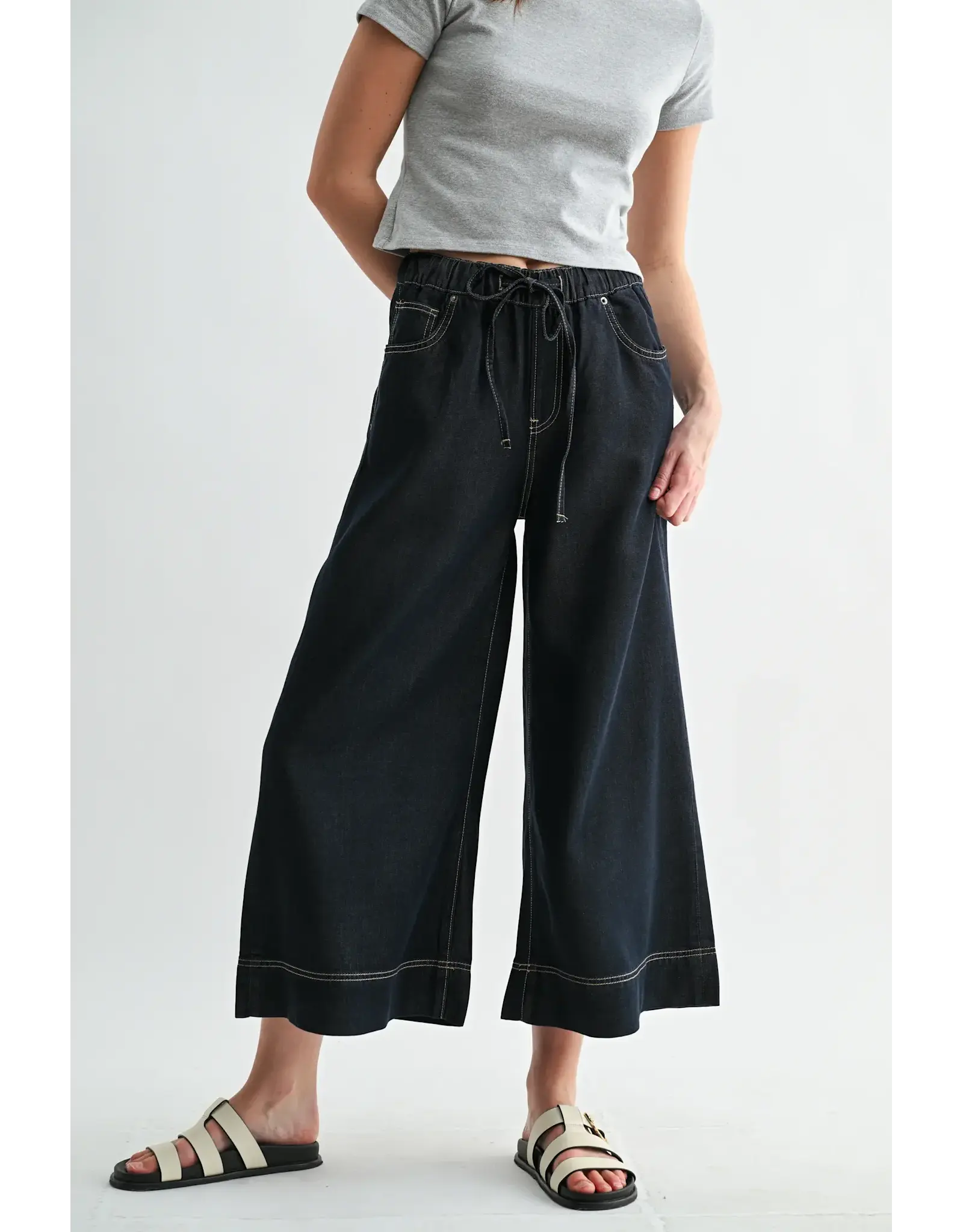 Maxwell High Rise Wide Jogger