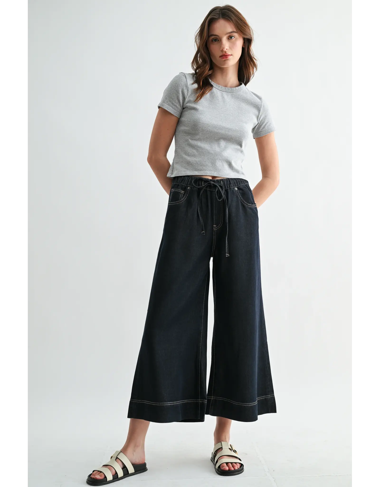 Maxwell High Rise Wide Jogger