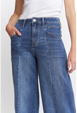 Marnie High Rise Wide Crop Cuffed Jean