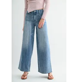 Madden High Rise Wide Leg Patch Pocket Jean