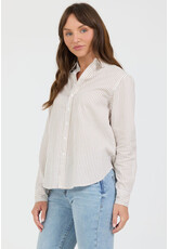 Dear John Denim Dear John Lolita Khaki Stripe Shirt