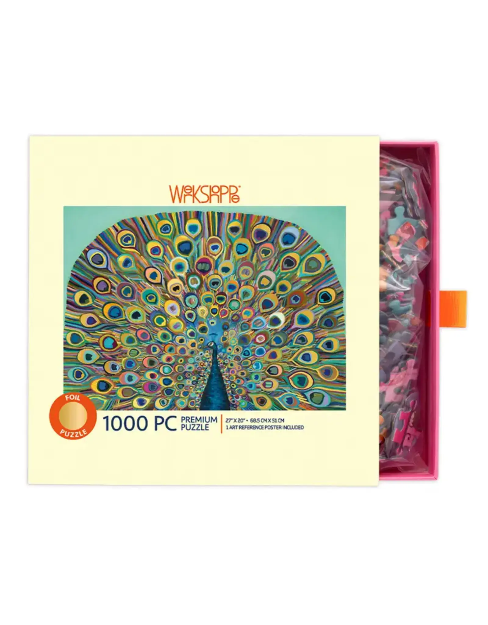 Peacock 1000 Piece Puzzle
