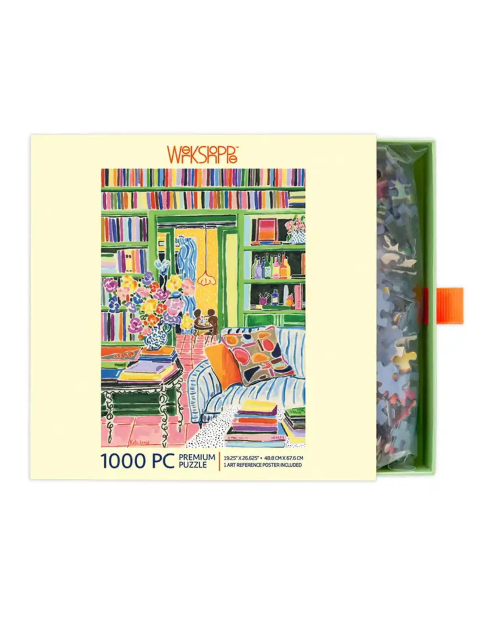 Books & Bouquets 1000 Piece Puzzle