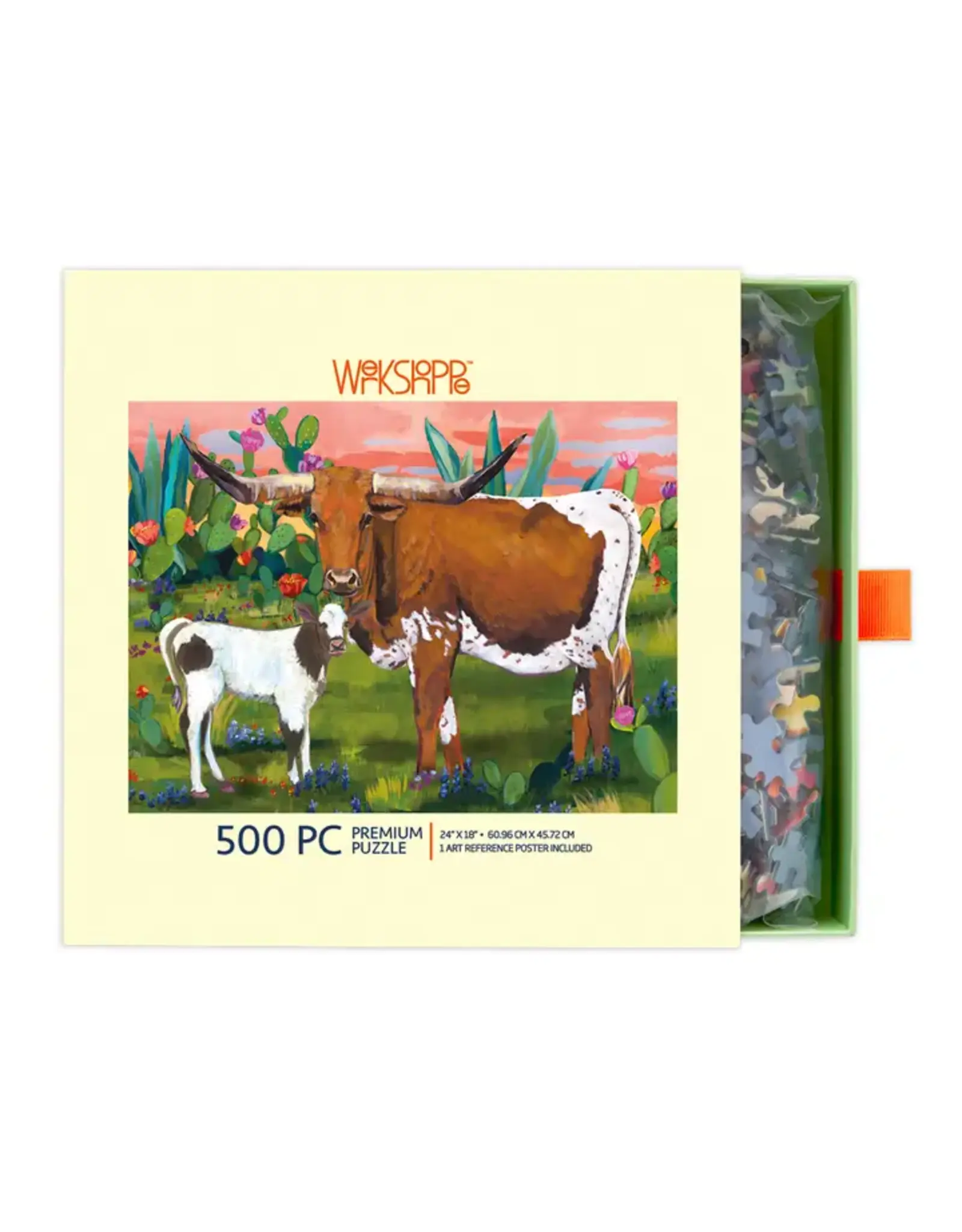Longhorns 500 Piece Puzzle