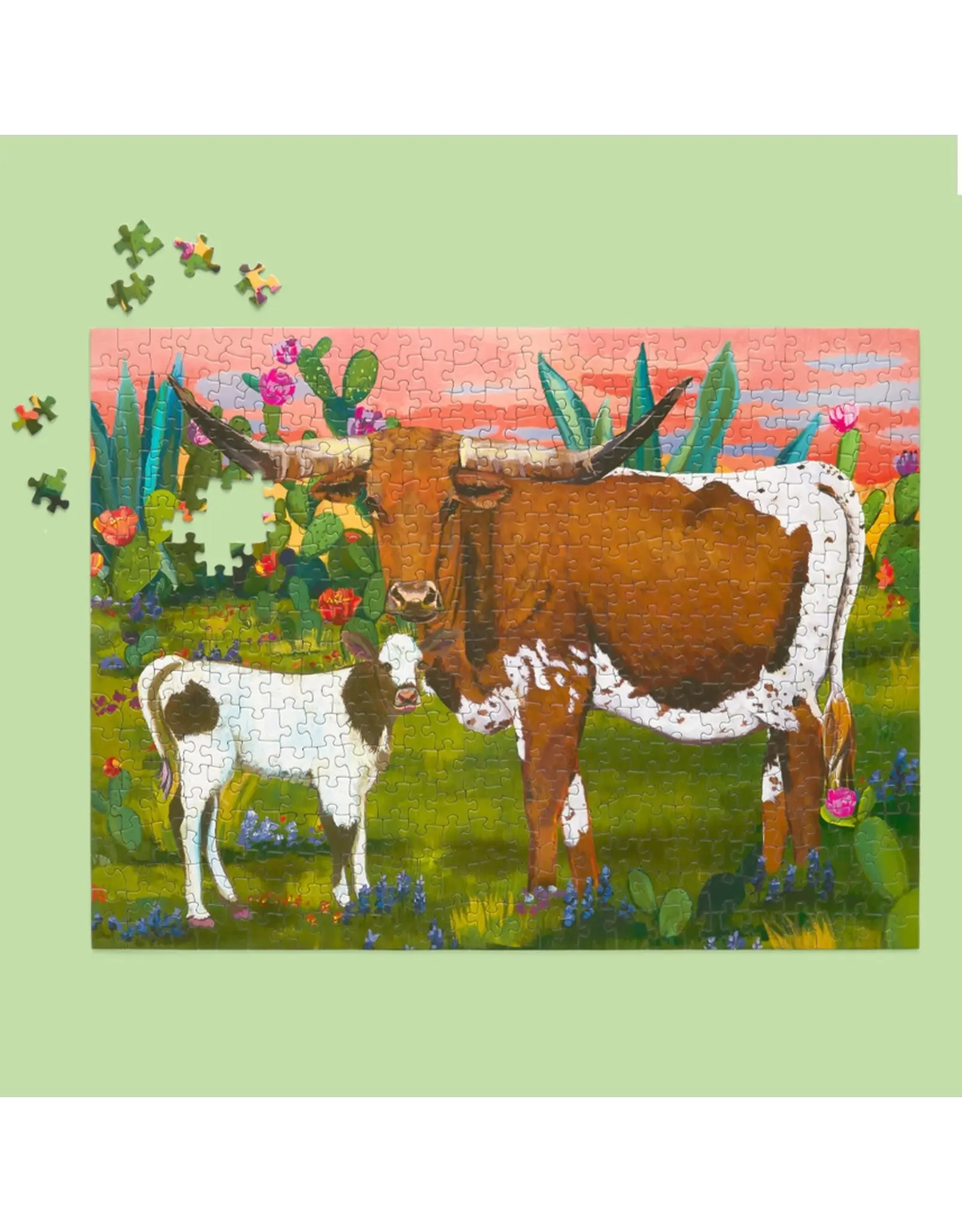 Longhorns 500 Piece Puzzle