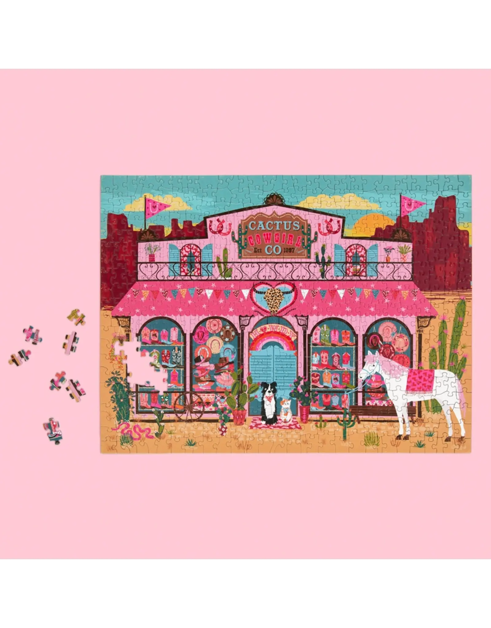 Cactus Cowgirl Co. 500 Piece Puzzle