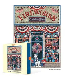 Flags & Fireworks 500 Piece Puzzle
