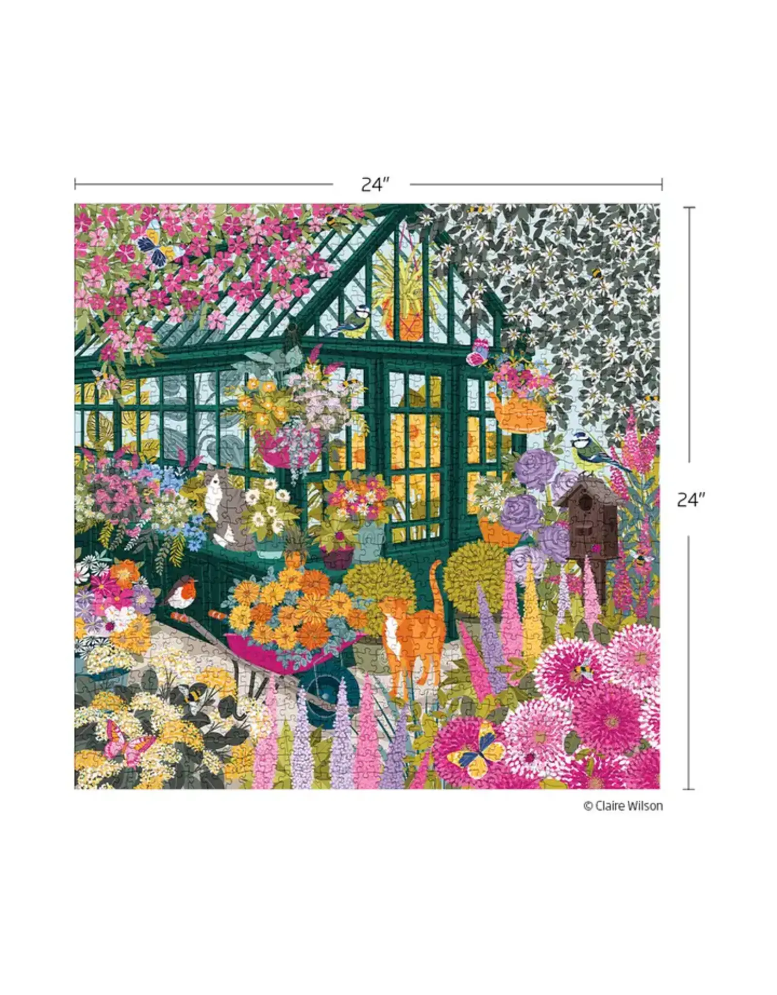 Spring Greenhouse 1000 Piece Puzzle