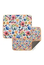 Field of Flowers Microfiber Dish Drying Mats