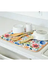 Field of Flowers Microfiber Dish Drying Mats