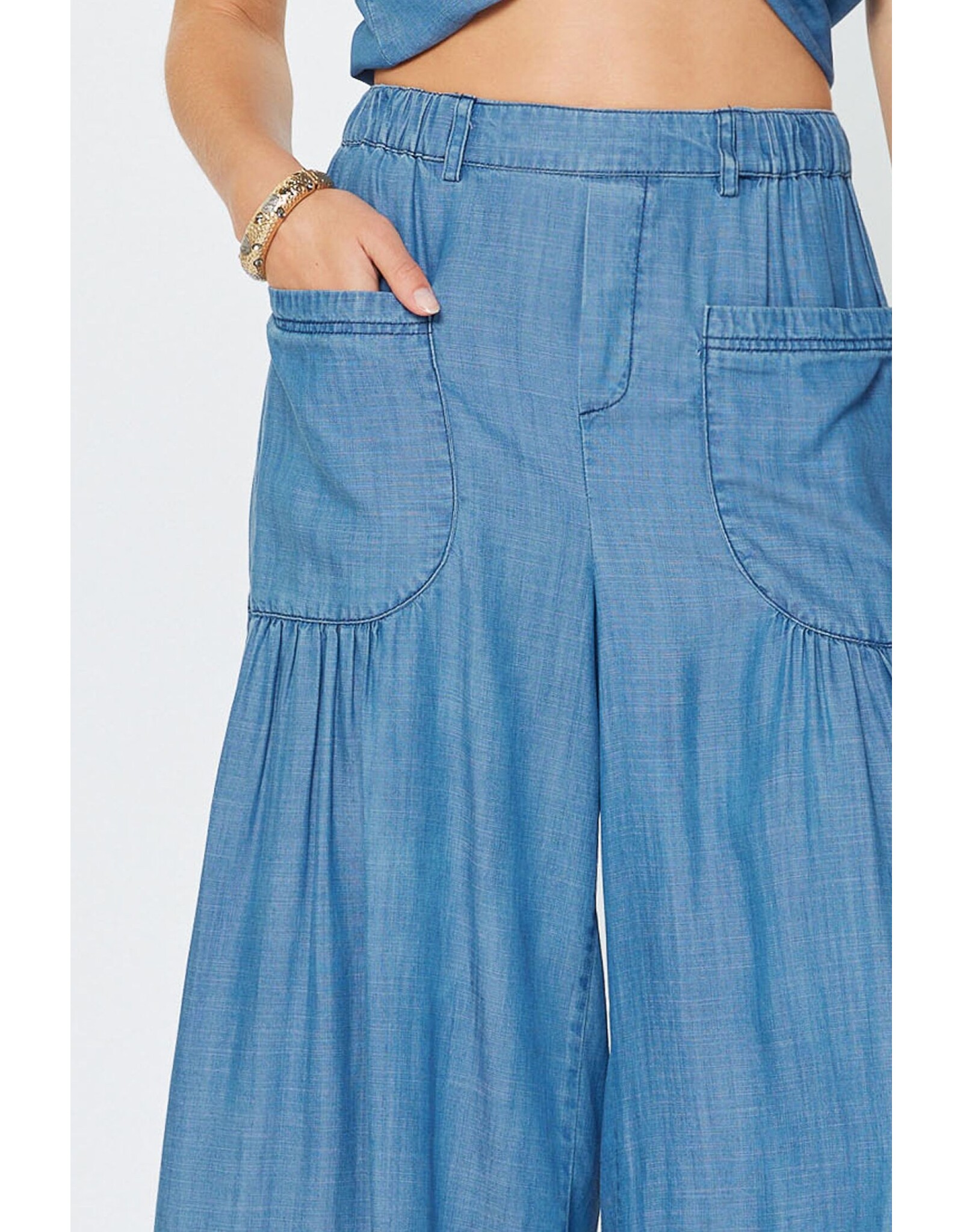 Taylor Tencel Palazzo  Pants