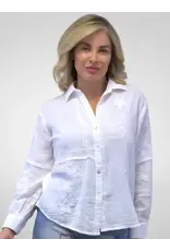 Kyla Seo Livia White Shirt