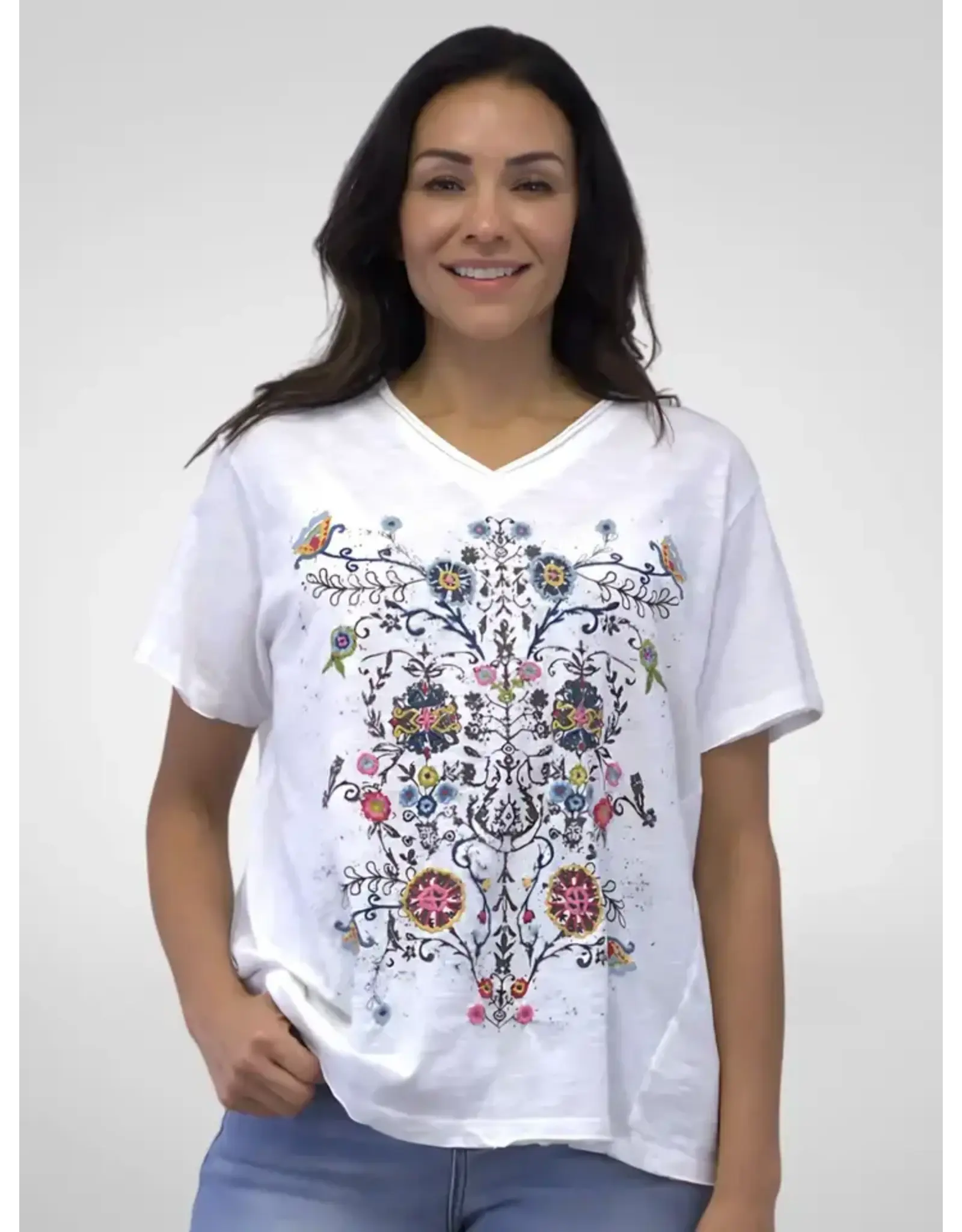 Kyla Seo Skye White Tee