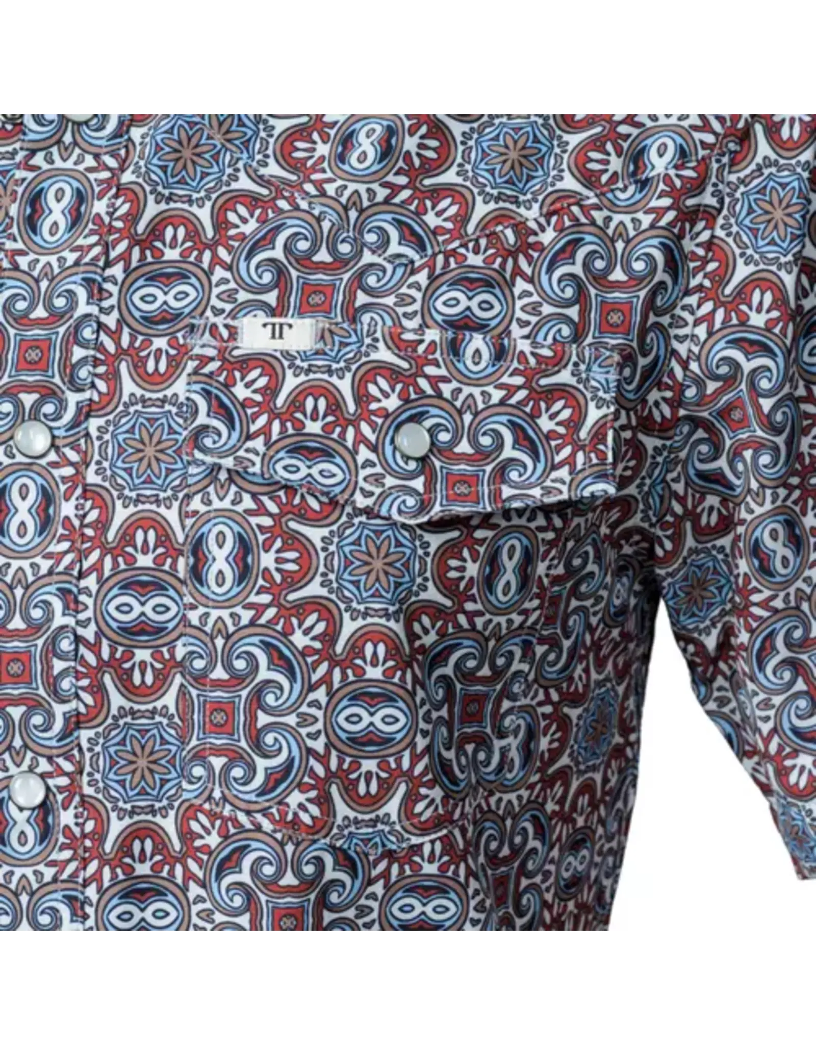 Ferrell Bennett Short Sleeve Snap Brown