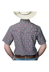 Ferrell Bennett Short Sleeve Snap Brown