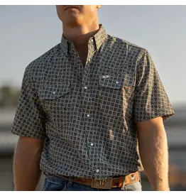 Ferrell Colton Short Sleeve Snap Green