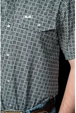 Ferrell Colton Short Sleeve Snap Green