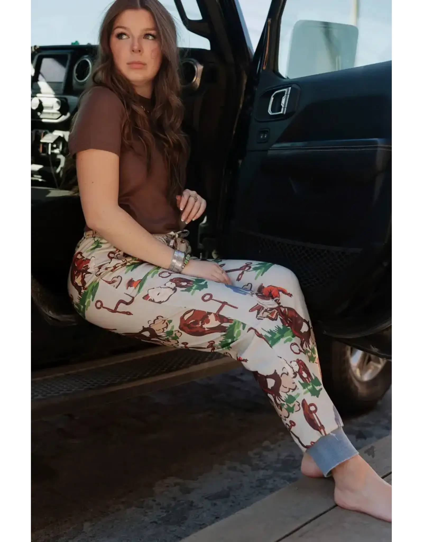 Vintage Ranch Joggers Bark