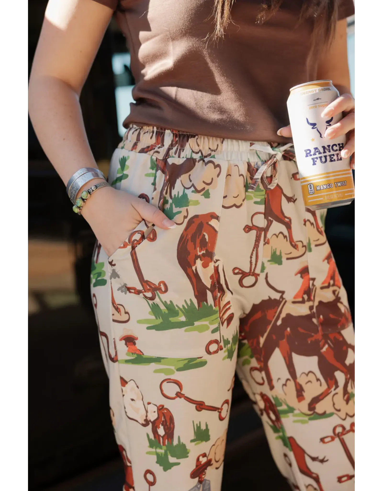 Vintage Ranch Joggers Bark