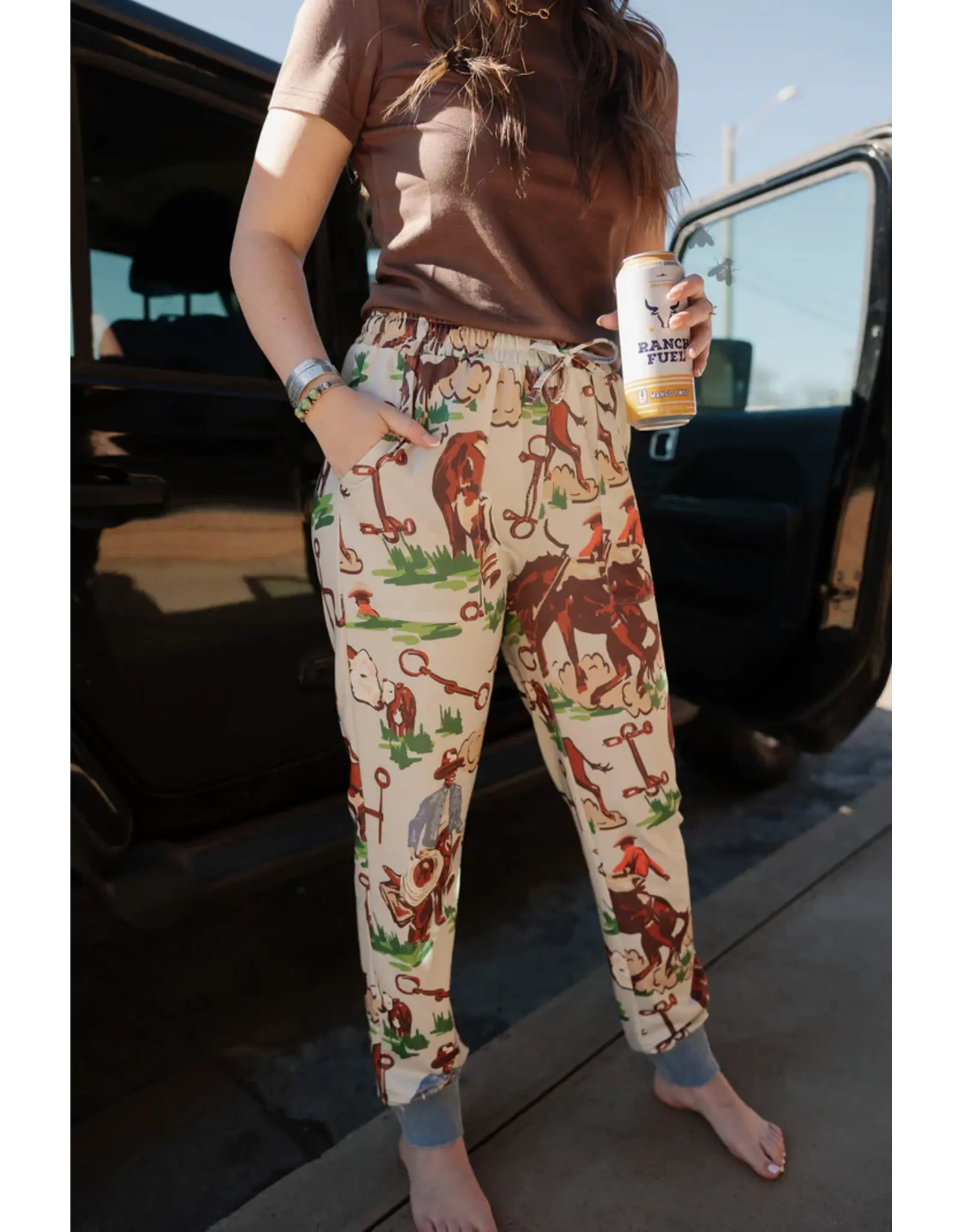 Vintage Ranch Joggers Bark