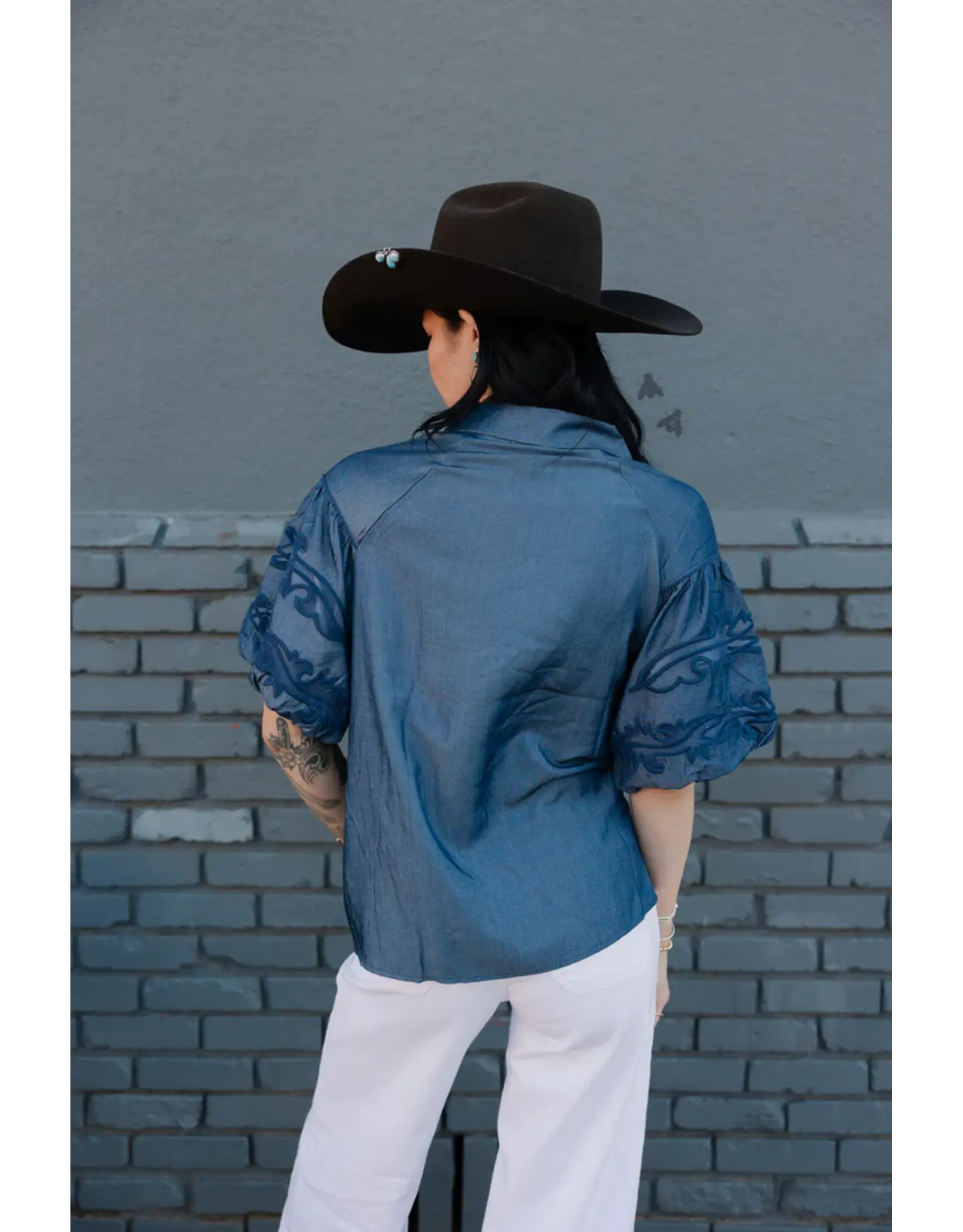 Sweetwater Stitch Chambray Shirt