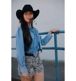 Highway Blues Pearl Snap Shirt