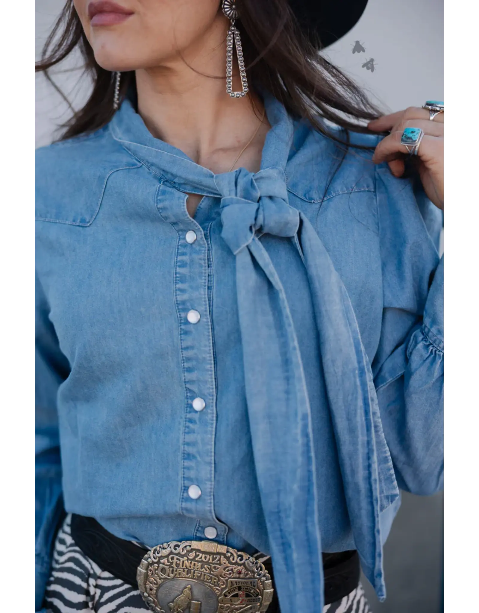 Highway Blues Pearl Snap Shirt