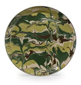 Enamelware Medium Tray Camouflage