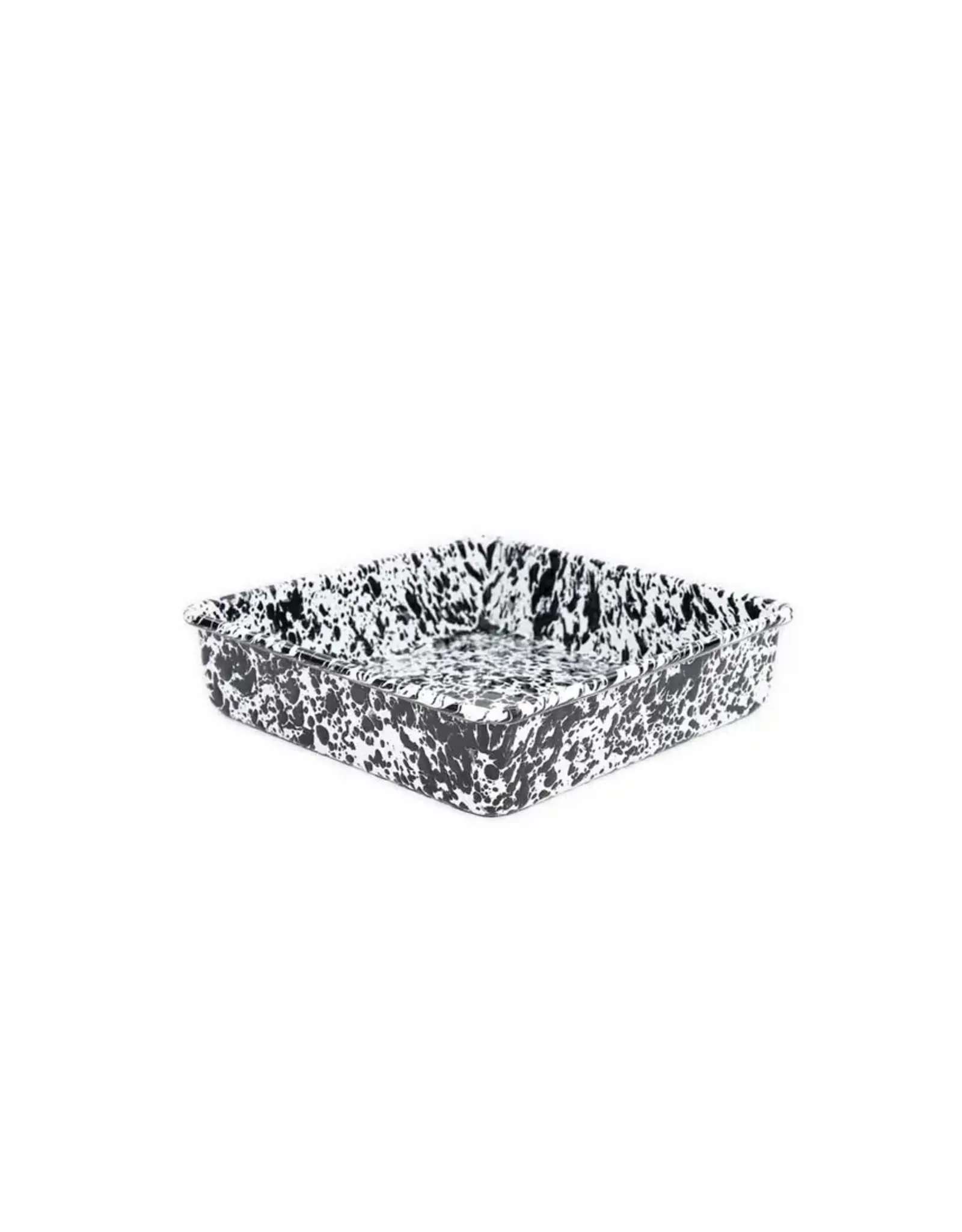 Enamelware Brownie Pan Splatterware