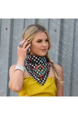 Fringe Scarves Fringe Gingham Style Bandana