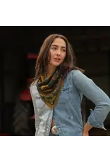 Fringe Scarves Fringe Miles and Miles Bandana Black