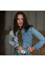 Fringe Scarves Fringe Miles and Miles Bandana Black