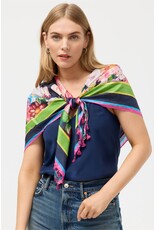 Johnny Was Johnny Was Silk Scarf Gerbera