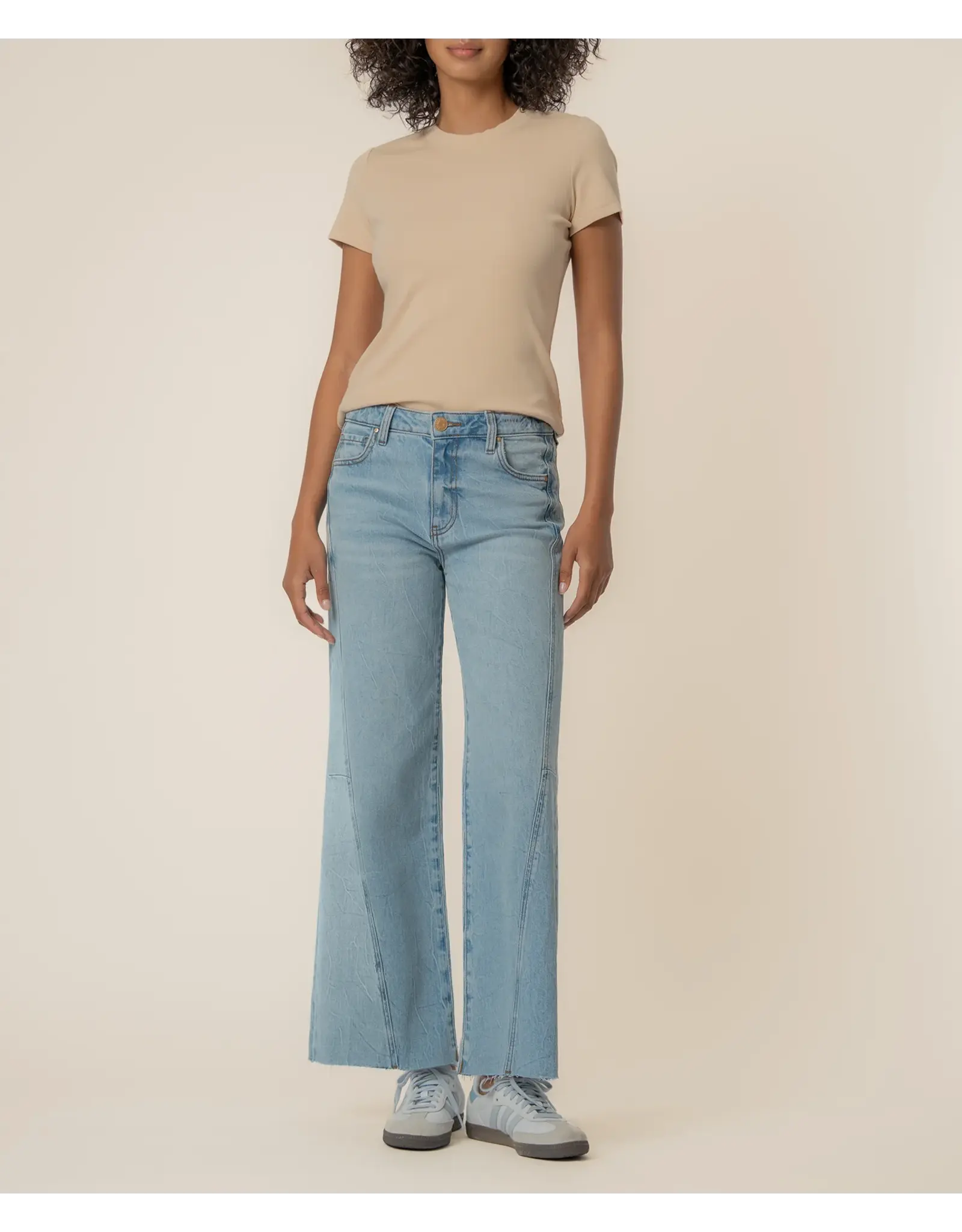 Kut from the Kloth / STS Blue KUT Meg High Rise Wide Leg, Long Imagination