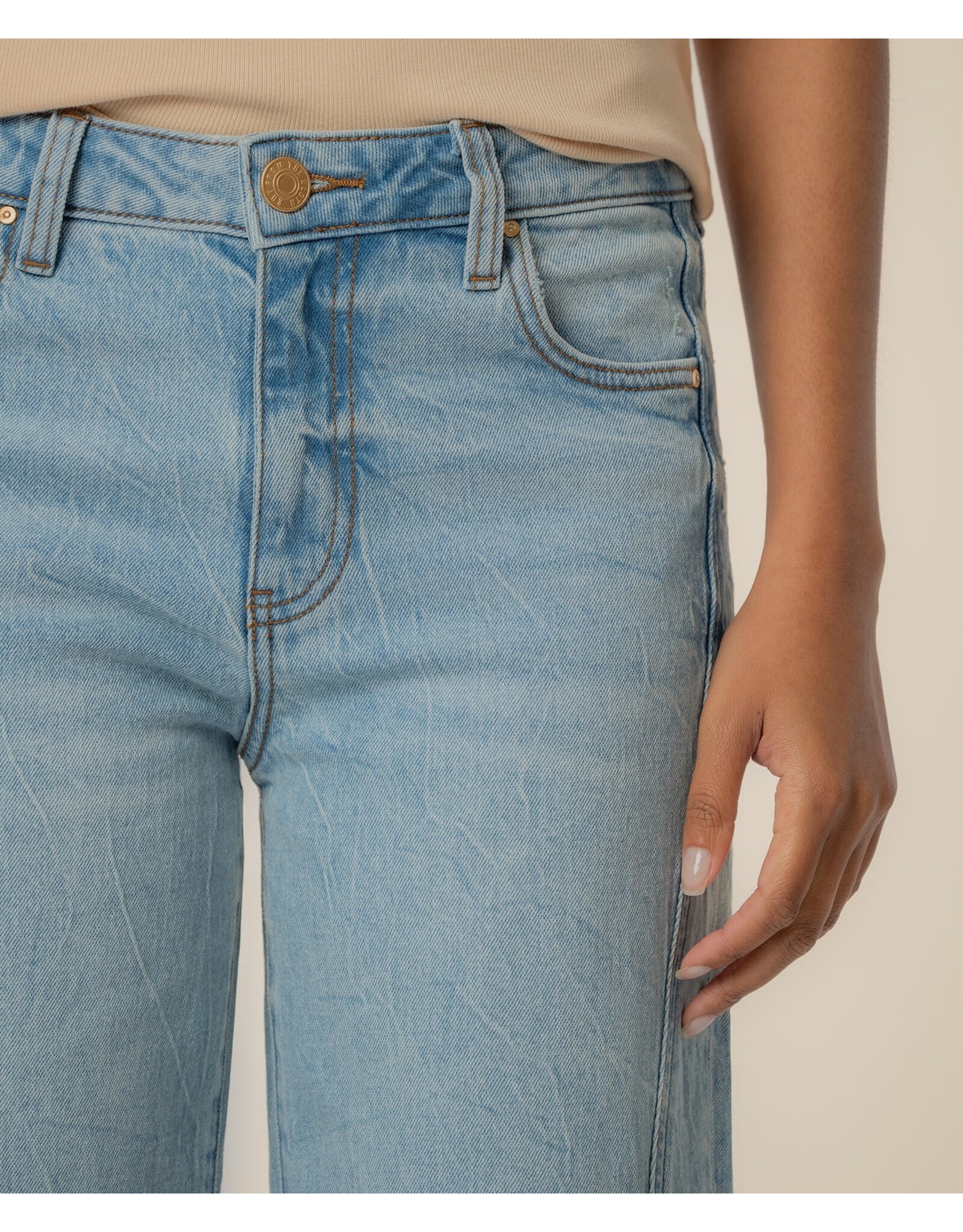 Kut from the Kloth / STS Blue KUT Meg High Rise Wide Leg, Long Imagination