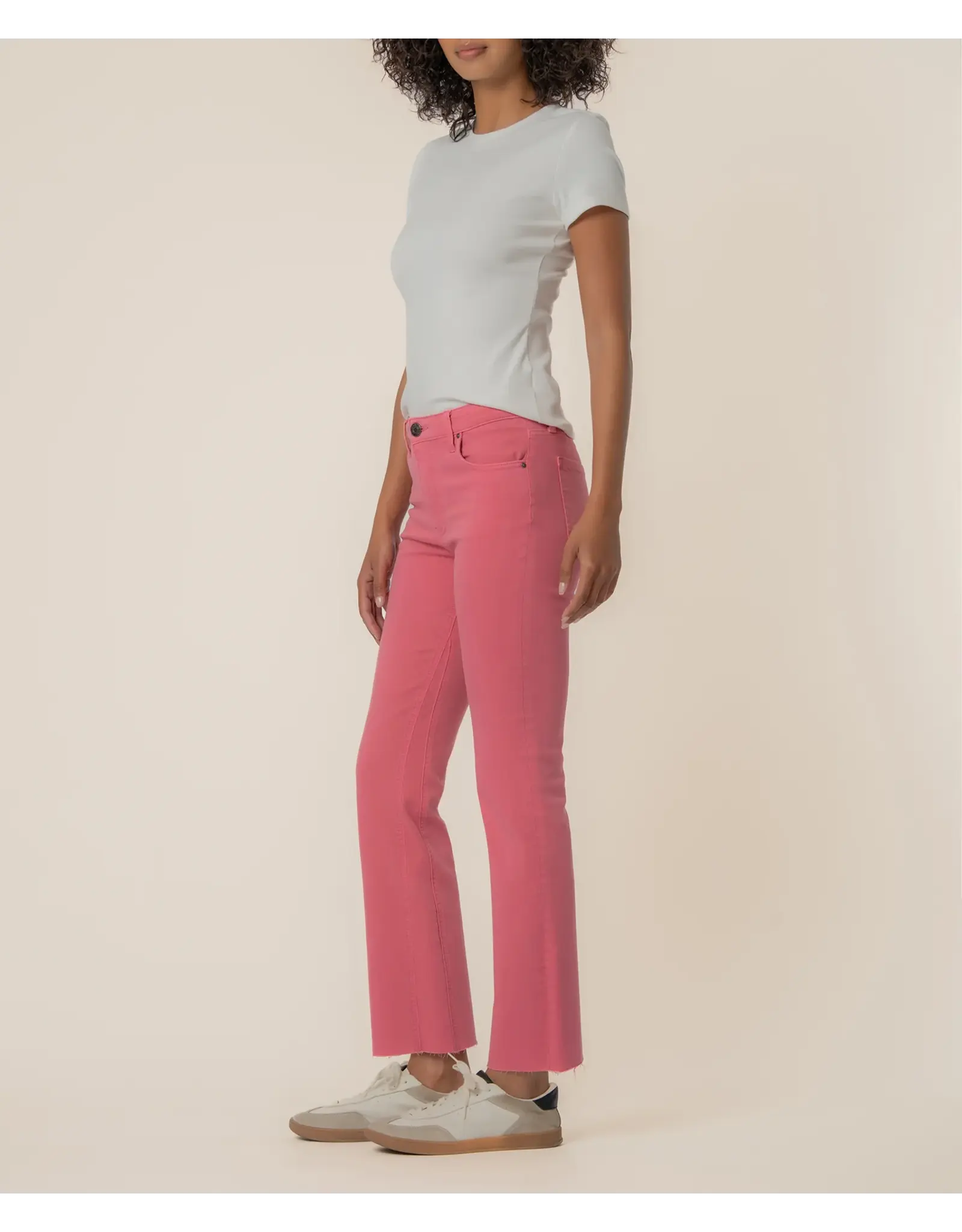 Kut from the Kloth / STS Blue KUT Kelsey High Rise Ankle Flare Flamingo