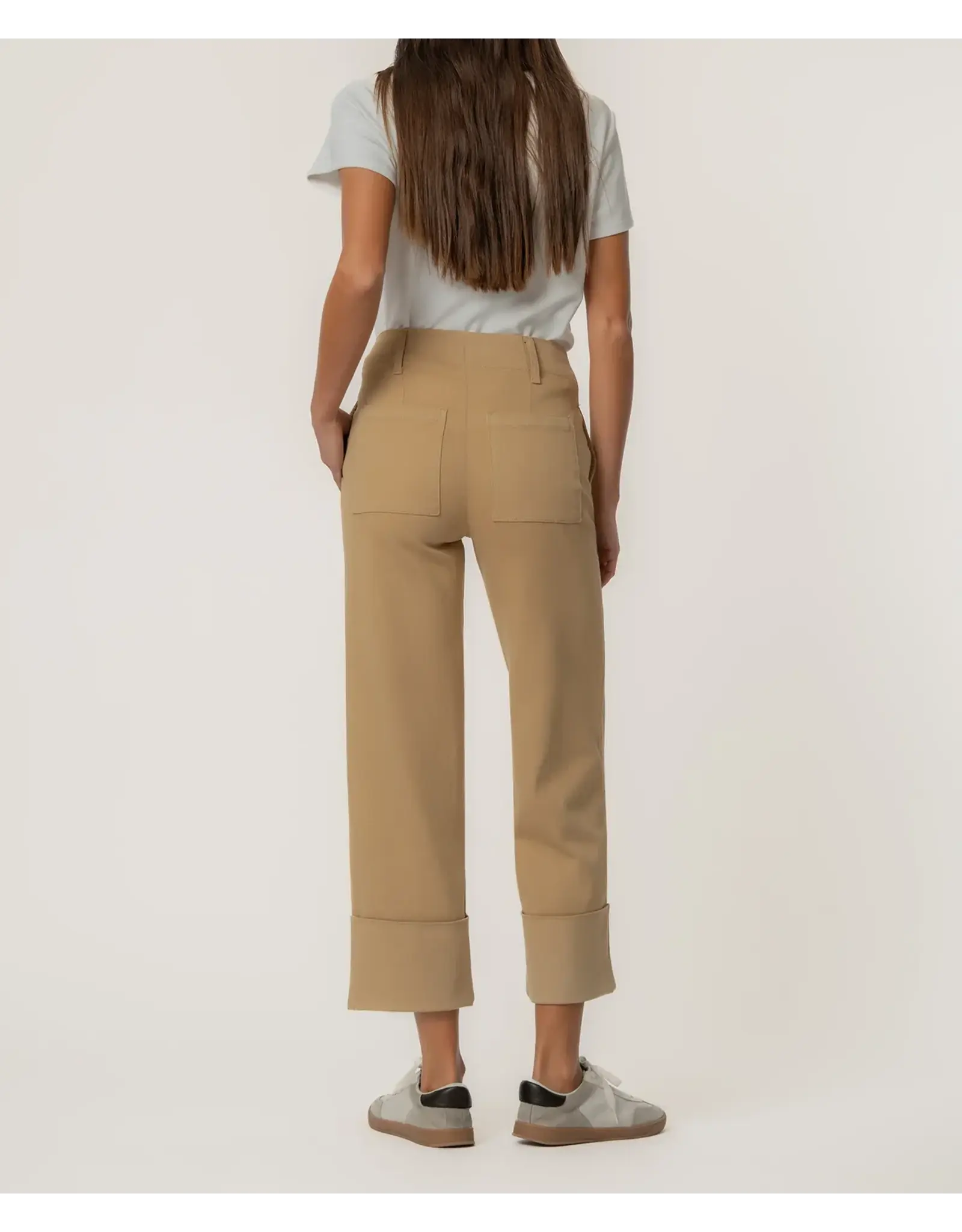 Kut from the Kloth / STS Blue KUT Sienna High Rise Straight Leg Khaki
