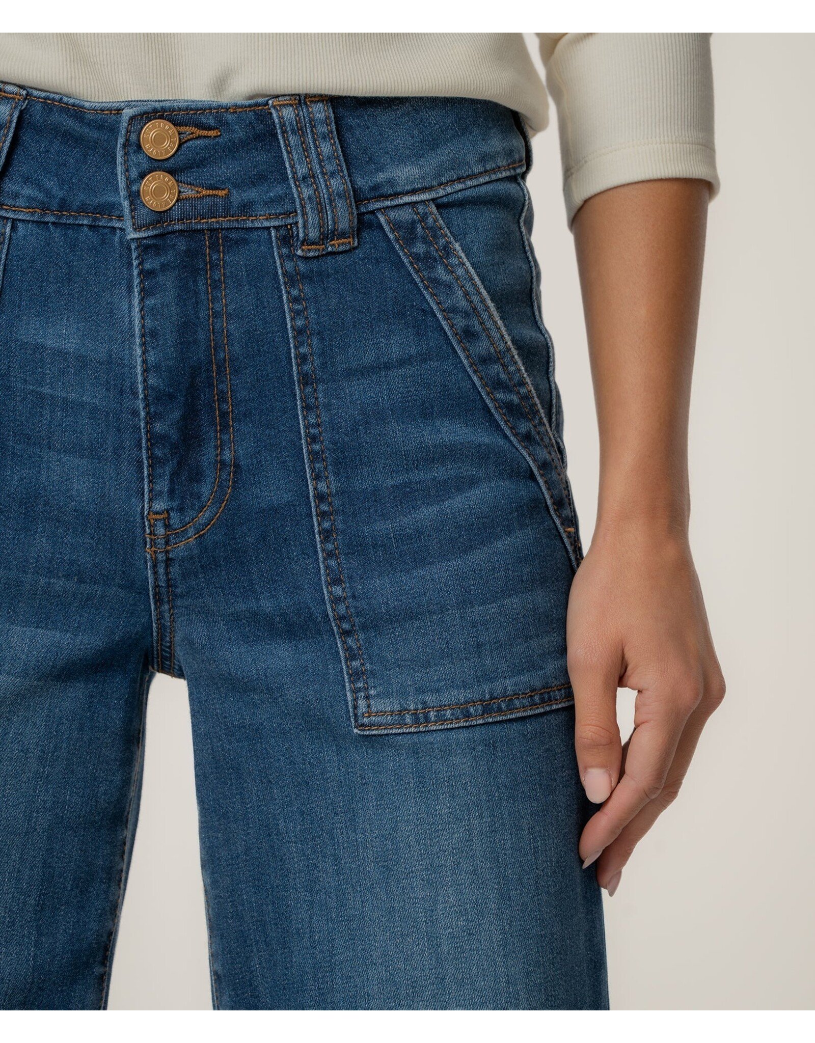 Kut from the Kloth / STS Blue KUT Jodi High Rise Straight Leg Humanitarian