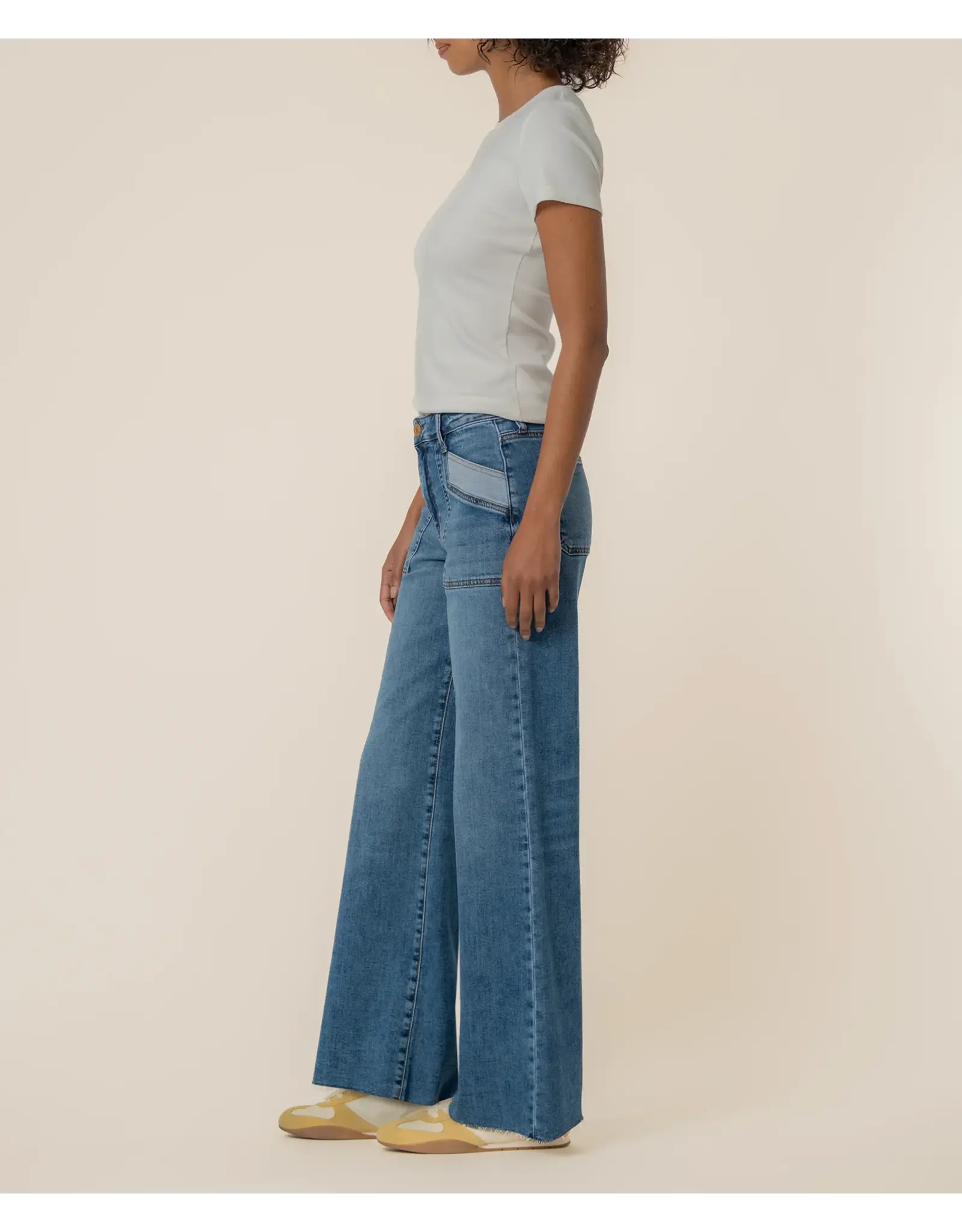 Kut from the Kloth / STS Blue KUT Maya High Rise Wide Leg Success