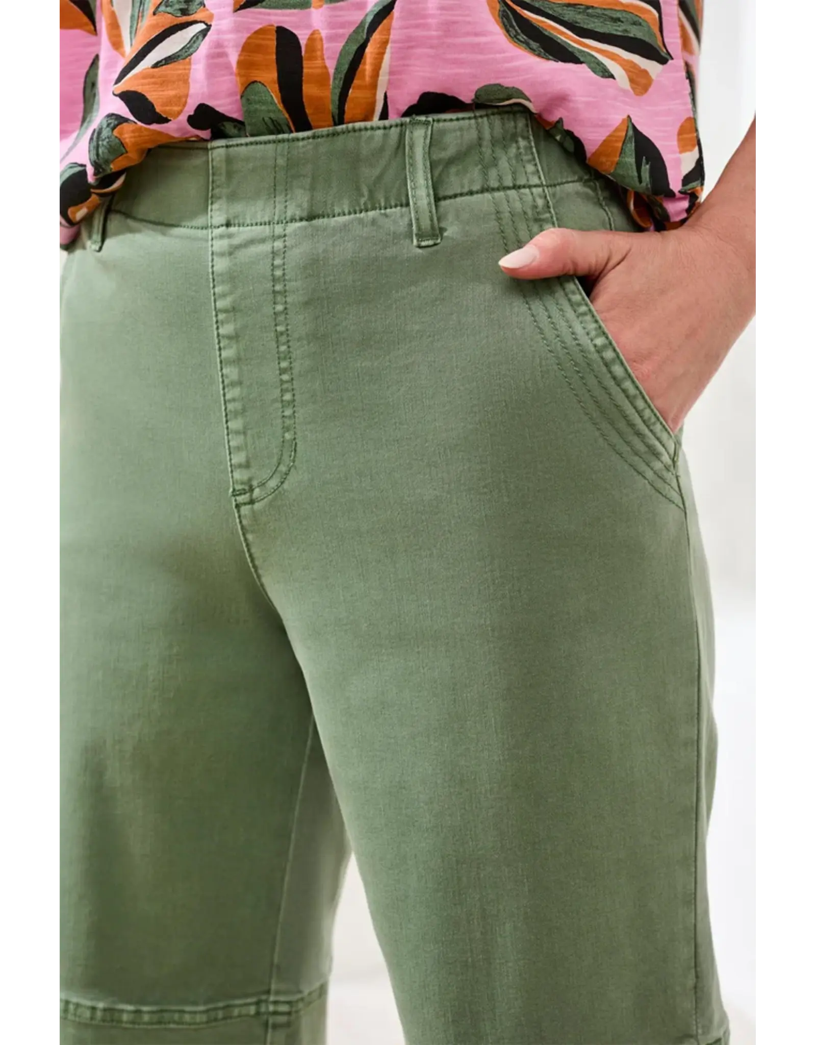 Tribal Tribal Comfort Stretch Pull-On Bermuda Shorts