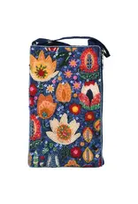 Folk Florals Beaded Bag